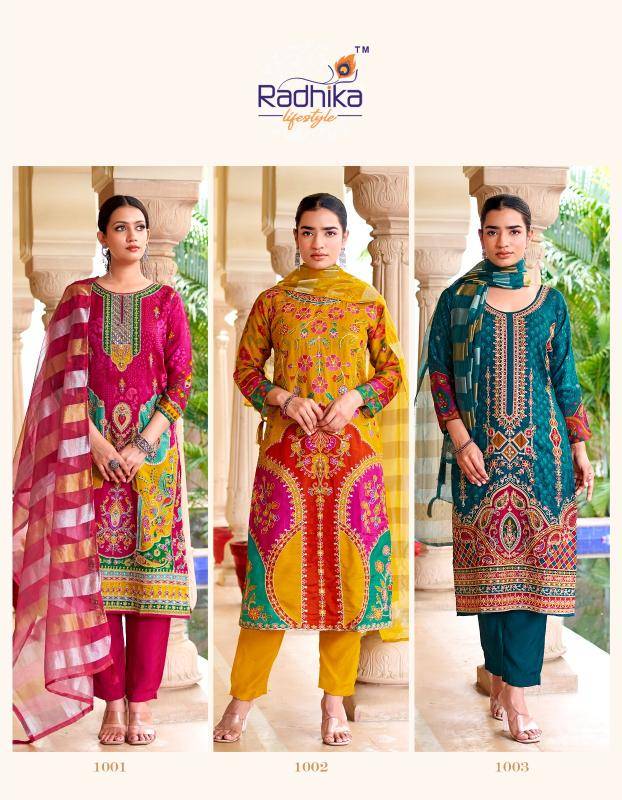 Radhika lifestyle ziana vol 1 Kurti manufacturer in Delhi